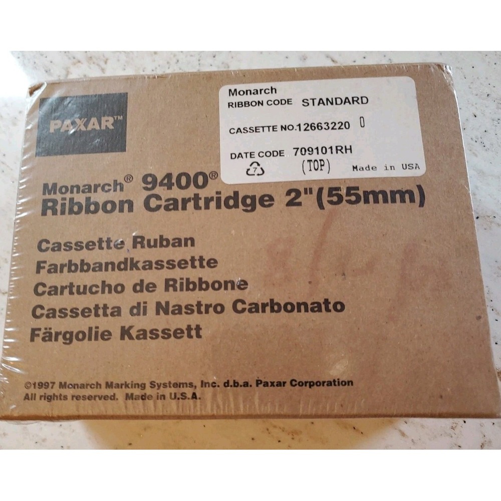 Monarch 9400 Ribbon Cartridge 4" (110m) Cassette Ribbon New